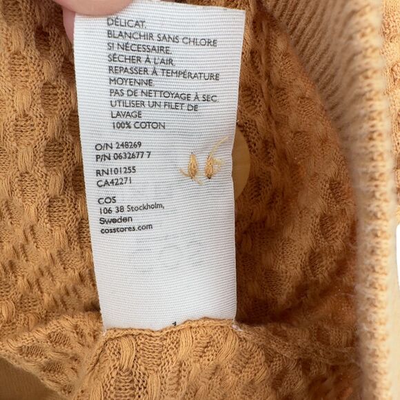 COS Beige Textured Cardigan - Picture 5 of 7
